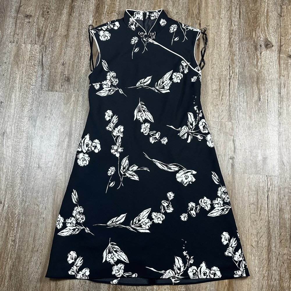 Evan -Picone print sleeveless dress Size 14